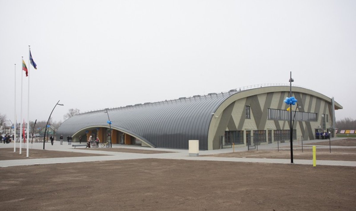 Naujoji Palangos sporto arena (A. Prialgausko nuotr.)