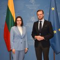 Cichanouskaja padėkojo Landsbergiui: baltarusiai nėra Lukašenkos režimas
