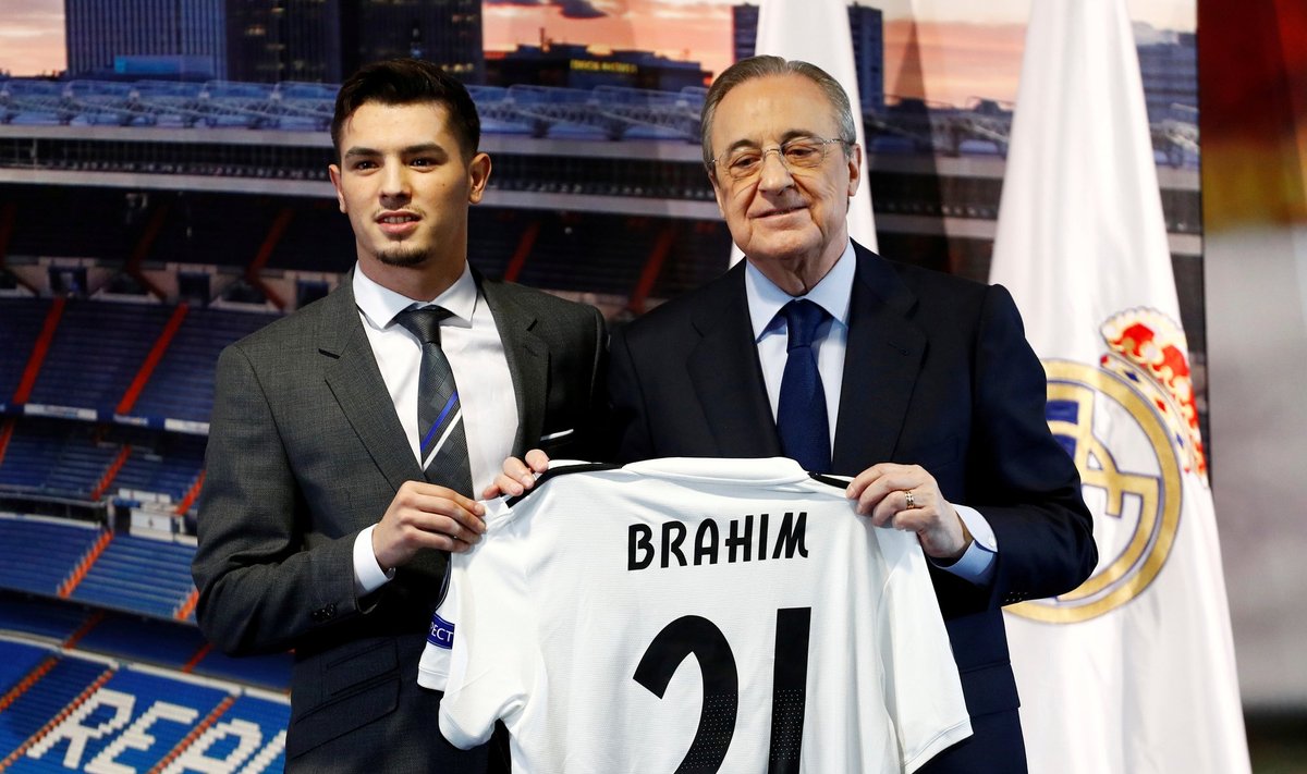Madrido "Real" papildė Brahim Diaz