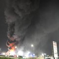 О пожаре в Каунасе рассказал директор компании: горела бумага и пластик