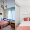 Interjero dizainerė atnaujino virš 40 metų skaičiuojantį senjorės miegamąjį: įvertinkite pokyčius