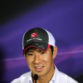 K. Kobayashi sugrįžta į F-1 ir lenktyniaus „Caterham“?