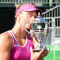 Belgijos tenisininkė triumfavo WTA serijos turnyre Japonijoje