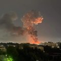 Prie Uzbekistano sostinės oro uosto nugriaudėjo galingas sprogimas, kilo gaisras
