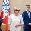 Премьер-министр Литвы представила парламенту предложения по ценам на электричество