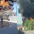 Maskvos srityje – dar vienas didelis gaisras