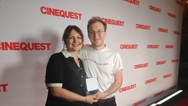 Lietuvė ir britas iš Silicio slėnyje vykusio kino inovacijų festivalio parsivežė apdovanojimą už geriausią trumpametražį filmą