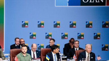 Prasidėjo NATO-Ukrainos tarybos posėdis