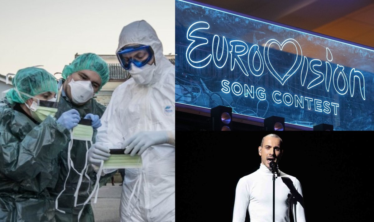 Eurovizija ir koronaviruso grėsmė / Foto: Delfi, Scanpix