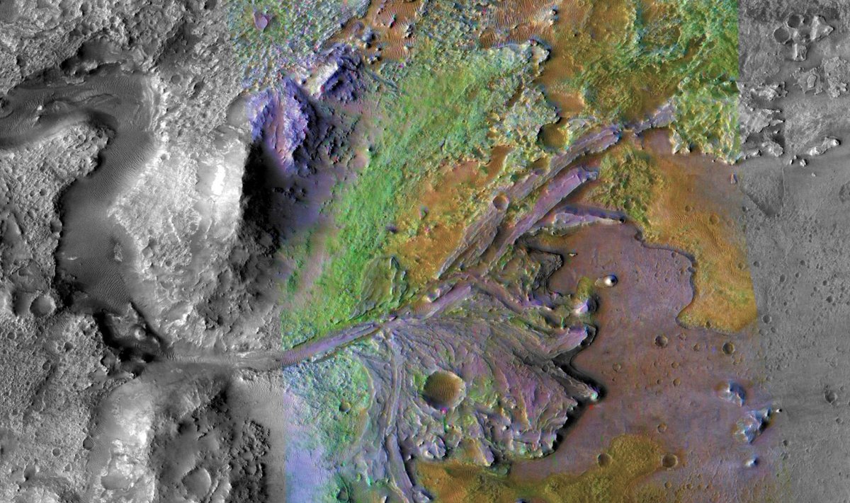 Jezero krateris Marse