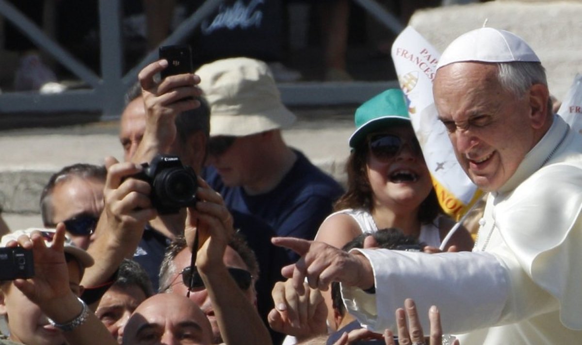 Popiežius palaimino šimtus tūkstančius "Harley-Davidson" ir jų šeimininkų