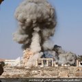 „Islamo valstybė“ paskelbė Palmyros šventyklos susprogdinimo nuotraukas