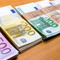 На предприятия Литвы поступила почти одна пятая намеченного объема евро