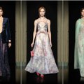 Paryžiaus aukštosios mados savaitėje – elegancija ir trapumu perpintos italo Giorgio Armani suknelės