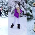 Iškritus sniegui Inga Stumbrienė pasidalino žiemiškomis nuotraukomis: išeini į kiemą, o jautiesi lyg Šveicarijos kalnuose