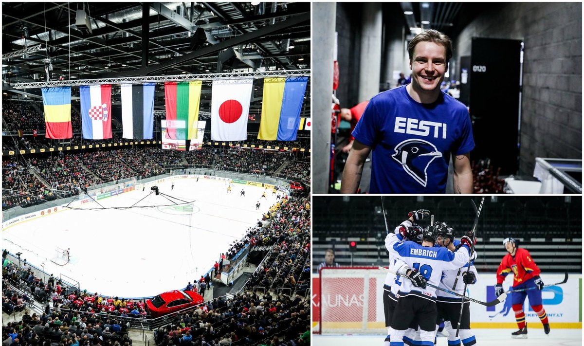 Roberto Roobos vedama Estijos rinktinė tapo didžiausia staigmena Kaune vykstančiame pasaulio ledo ritulio čempionato pirmo diviziono turnyre