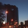 Olandų banko „Rabobank“ dangoraižyje buvo kilęs gaisras