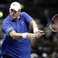 ATP serijos vyrų teniso turnyre JAV paaiškėjo antroji vienetų varžybų pusfinalio pora