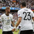 Euro 2016: begalę progų sukūrusi Vokietijos rinktinė tapo C grupės nugalėtoja