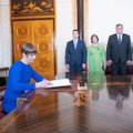 Naujoji Estijos vyriausybė ruošiasi duoti priesaiką parlamente