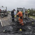 Kolumbijoje sprogus iš benzinvežio išsiliejusiam kurui žuvo 7 žmonės, dešimtys sužeisti