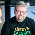 Sparnuotąją frazę „Lietuva, Žalgiris, Landsbergis!“ ištaręs Čeponis jau turi firminius marškinėlius