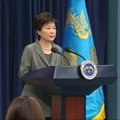 Mirė du protesto akcijų prieš Pietų Korėjos prezidentės Park Geun-hye nušalinimą dalyviai