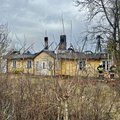 Gaisras Ukmergės rajone: iš degančio namo išgelbėtas žmogus