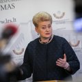 Lingė: Grybauskaitė nebijo jokių komisijų