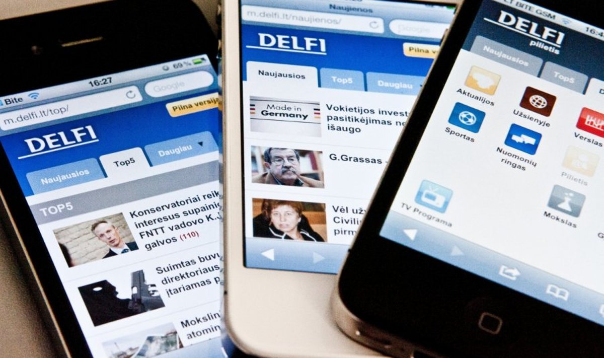 Naujoji  ir mobiliosios DELFI programėlės – patogesnės  skaitytojams - Delfi verslas