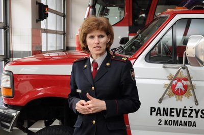  Panevėžio apskrities priešgaisrinės gelbėjimo valdybos Valstybinės priešgaisrinės priežiūros skyriaus vyriausioji specialistė Vilma Vaiginytė