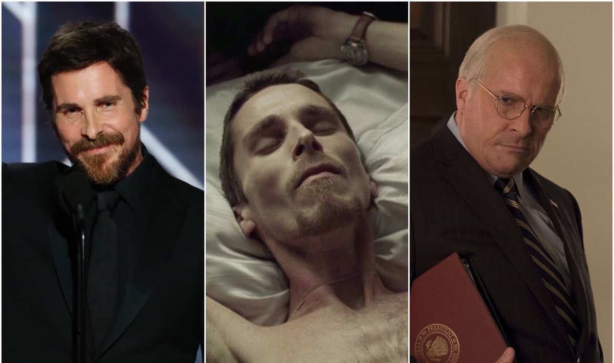 Christian Bale pokyčiai