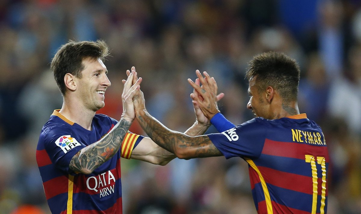 Lionelis Messi ir Neymaras