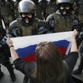 Vilniuje vyko Rusijos opozicijos rėmėjų protestų palaikymo akcija