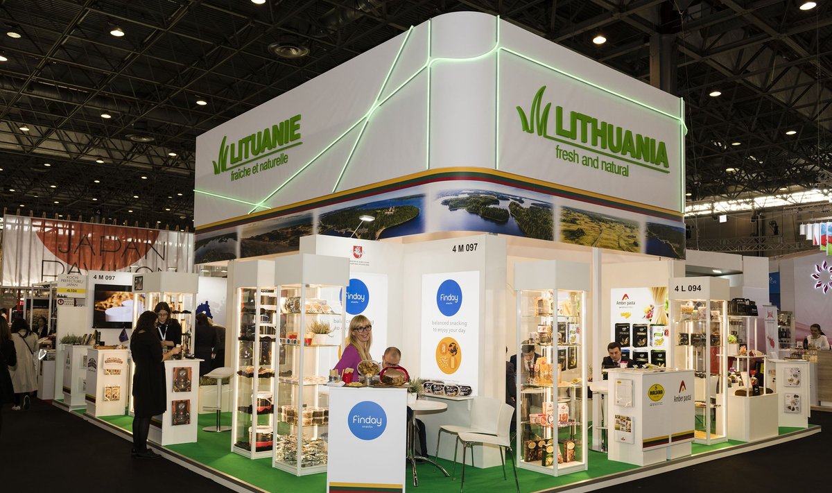 Lithuania's National Stand at SIAL in Paris