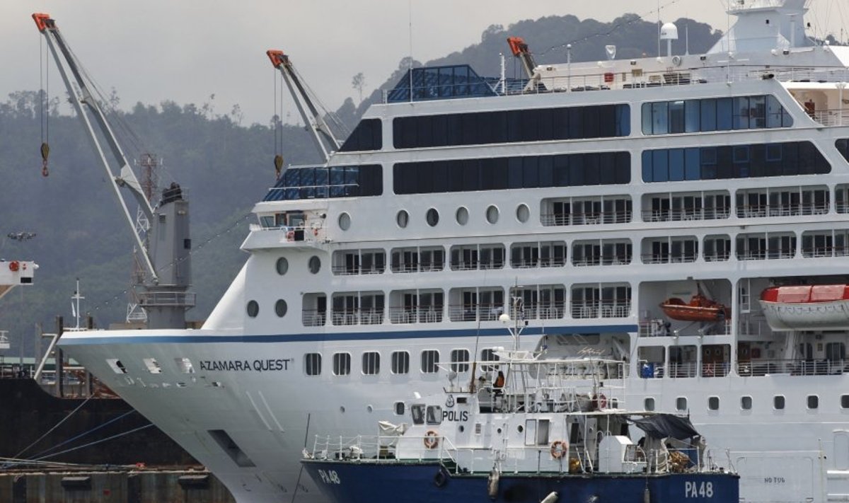 Malaizijoje baigėsi kruizinio laivo drama