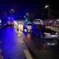 Skaudus įvykis Vilniuje: veždamas keleivius „Bolt“ vairuotojas sukėlė avariją ir numirė