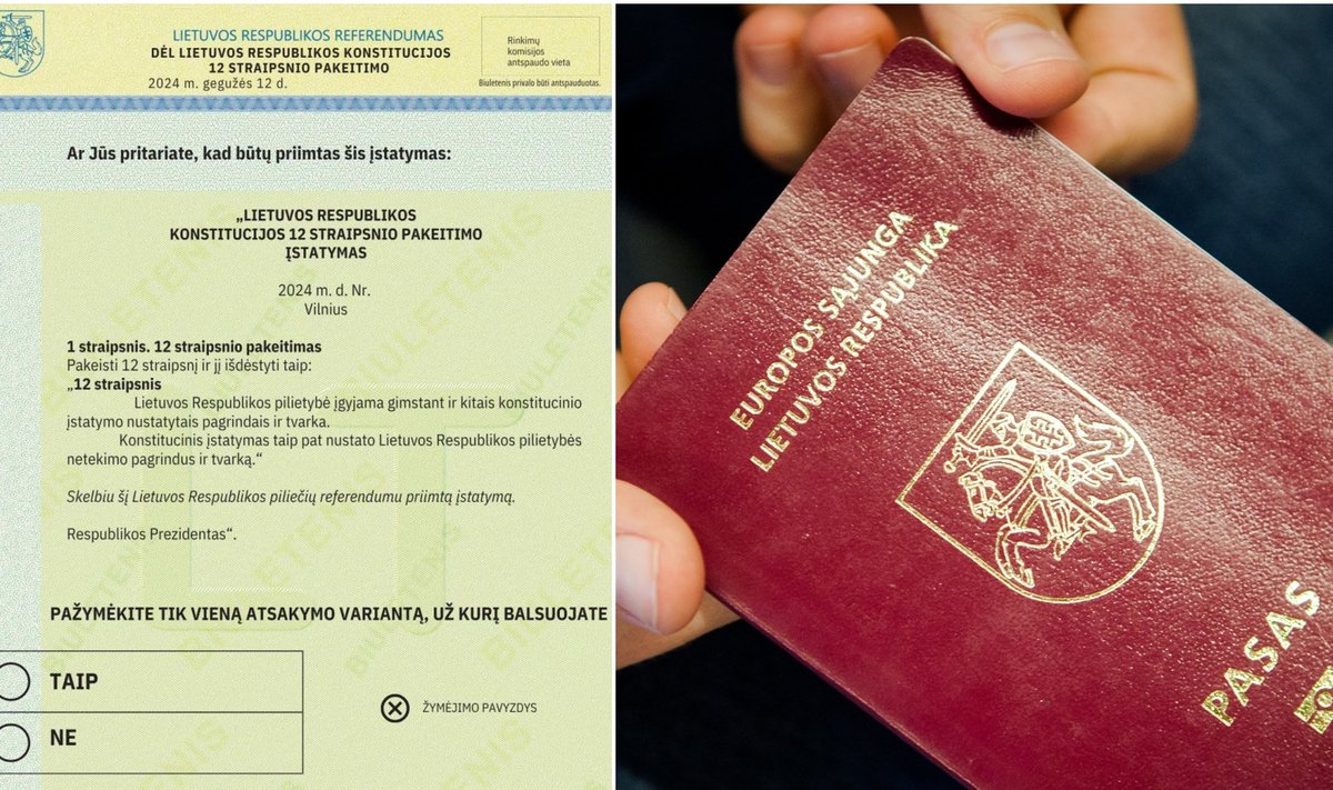 Privalomasis referendumas dėl Lietuvos pilietybės išsaugojimo