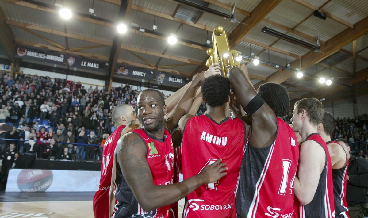 "Chalon" krepšininkai iškovojo Prancūzijos taurę 