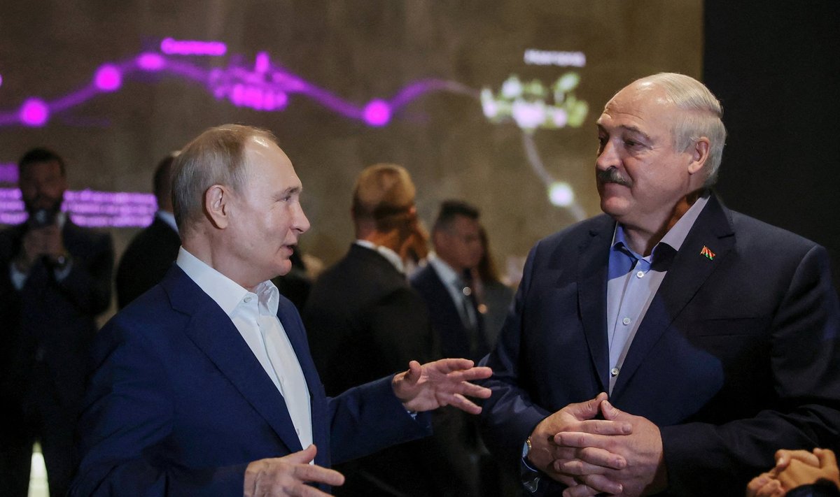 Vladimiras Putinas, Aliaksandras Lukašenka