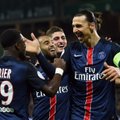 Prancūzijoje – dviem Z. Ibrahimovičiaus įvarčiais pažymėta PSG pergalė