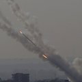 Iš Gazos Ruožo paleistos dvi raketos į Izraelį, kur buvo sužeisti du žmonės