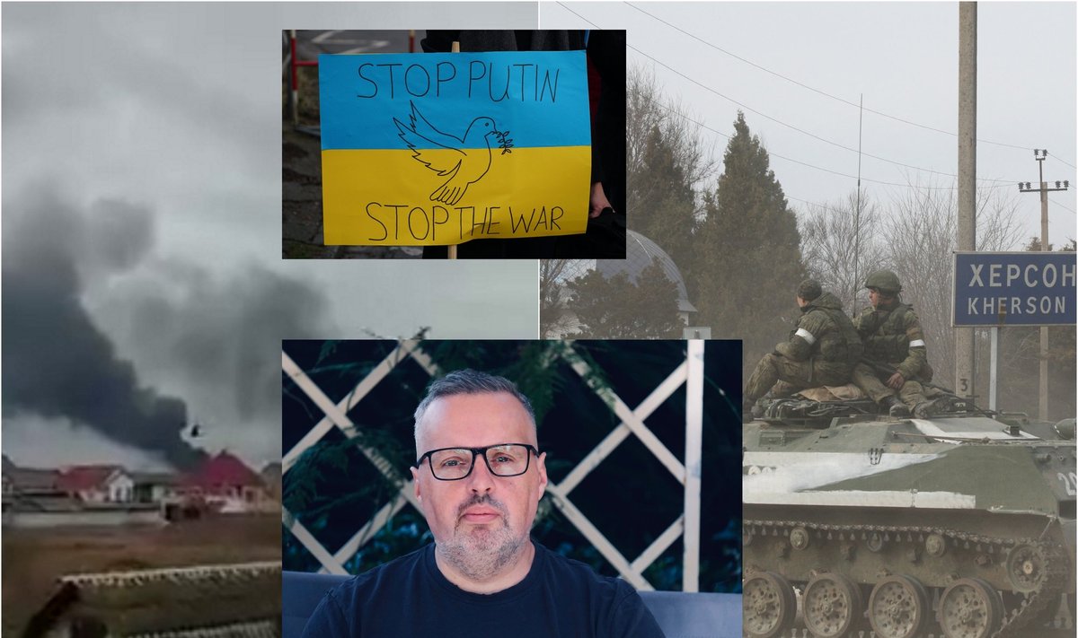 Andrius Užkalnis apie karą Ukrainoje / Foto: Fausta Marija Leščiauskaitė, Scanpix, STOP kadras
