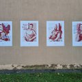 Kauno kalėjimo fasadą papuošė nuteistųjų portretai