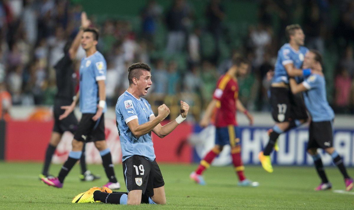Urugvajaus U-20 rinktinės triumfas