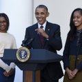Obamos dukterys dalyvavo protesto akcijose po Floydo mirties