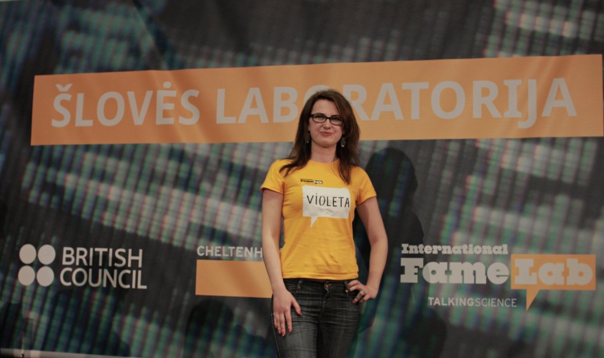 2013 metų "Šlovės Laboratorijos" laureatė Violeta Araminaitė