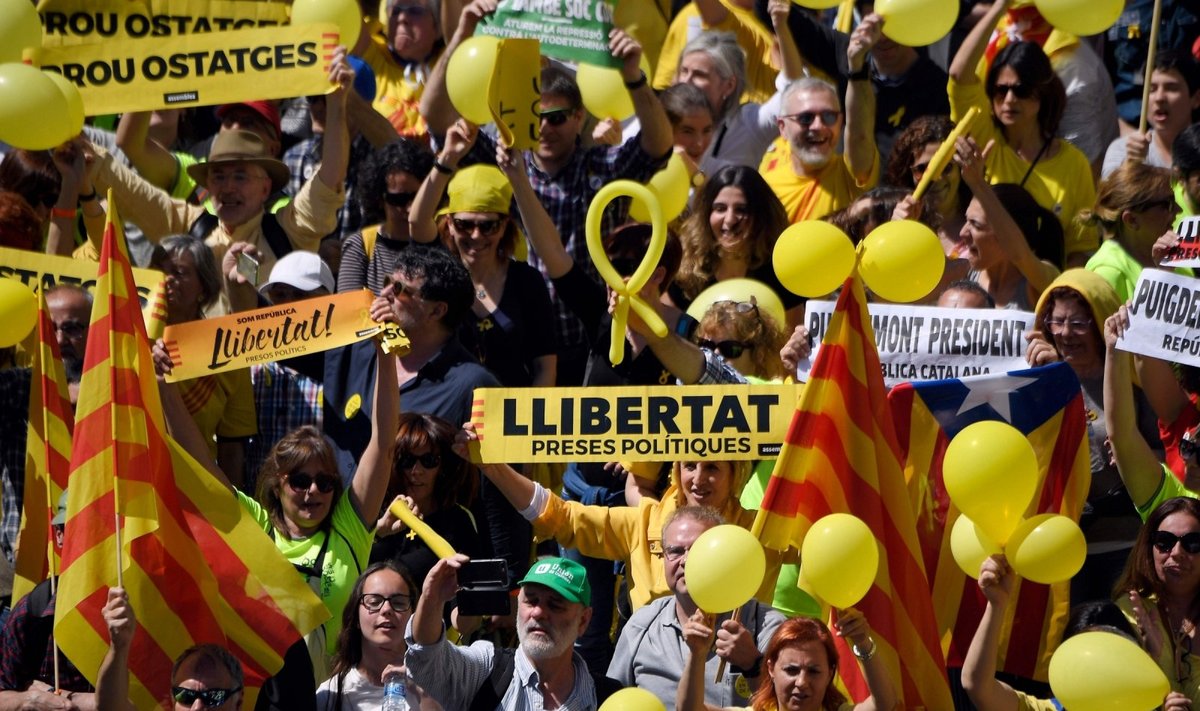 Protestai Katalonijoje