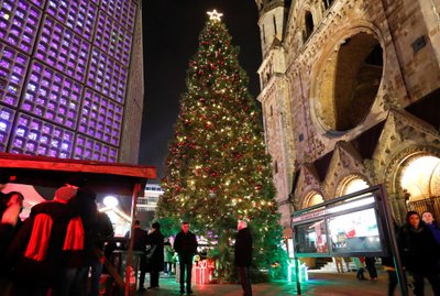 Kalėdų eglė Breitscheidplatz aikštėje, Berlyne