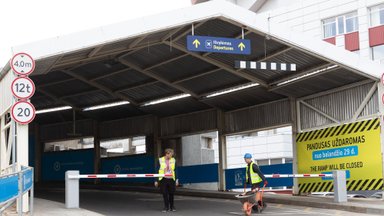 Vilnius Airport closes ramp to departures terminal for cars amid expansion